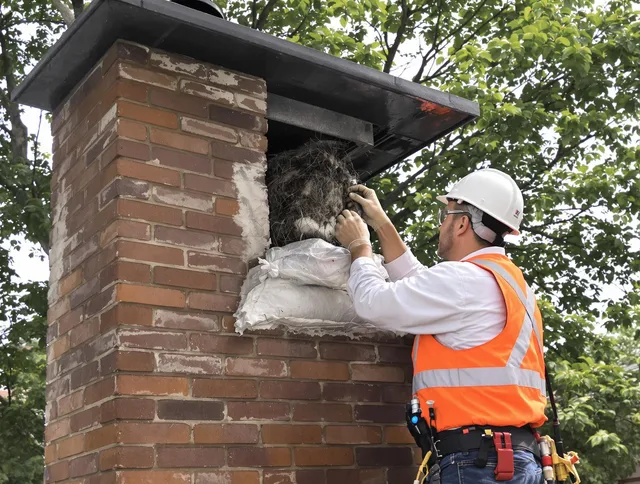 Humane removal of debris and animals by San Jacinto Chimney Sweep in San Jacinto, CA