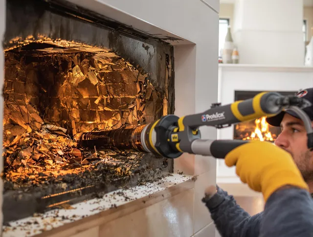 Professional chimney cleaning by San Jacinto Chimney Sweep in San Jacinto, CA