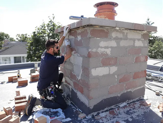 Advanced chimney repair process by San Jacinto Chimney Sweep in San Jacinto, CA
