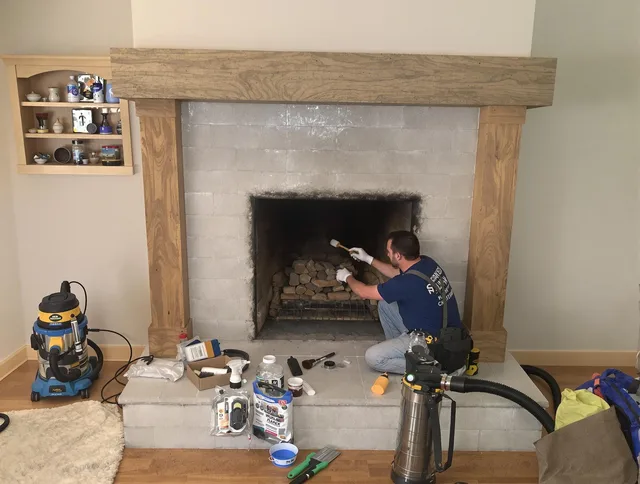 Detailed creosote removal process by San Jacinto Chimney Sweep in San Jacinto, CA