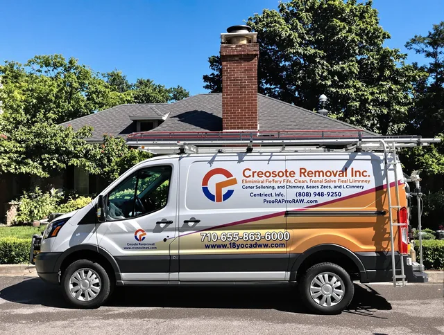 San Jacinto Chimney Sweep technician removing creosote safely in San Jacinto, CA