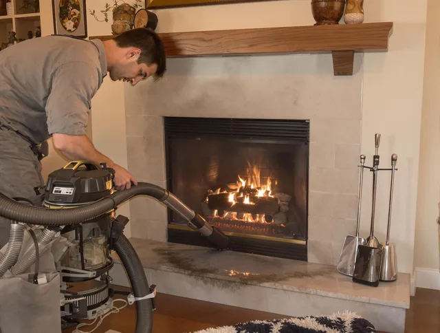 Routine fireplace upkeep by San Jacinto Chimney Sweep in San Jacinto, CA